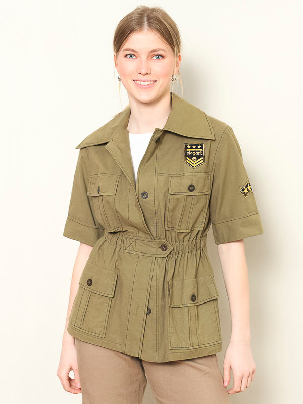 Vintage 70's Military Women Shirt - NorthernGrip