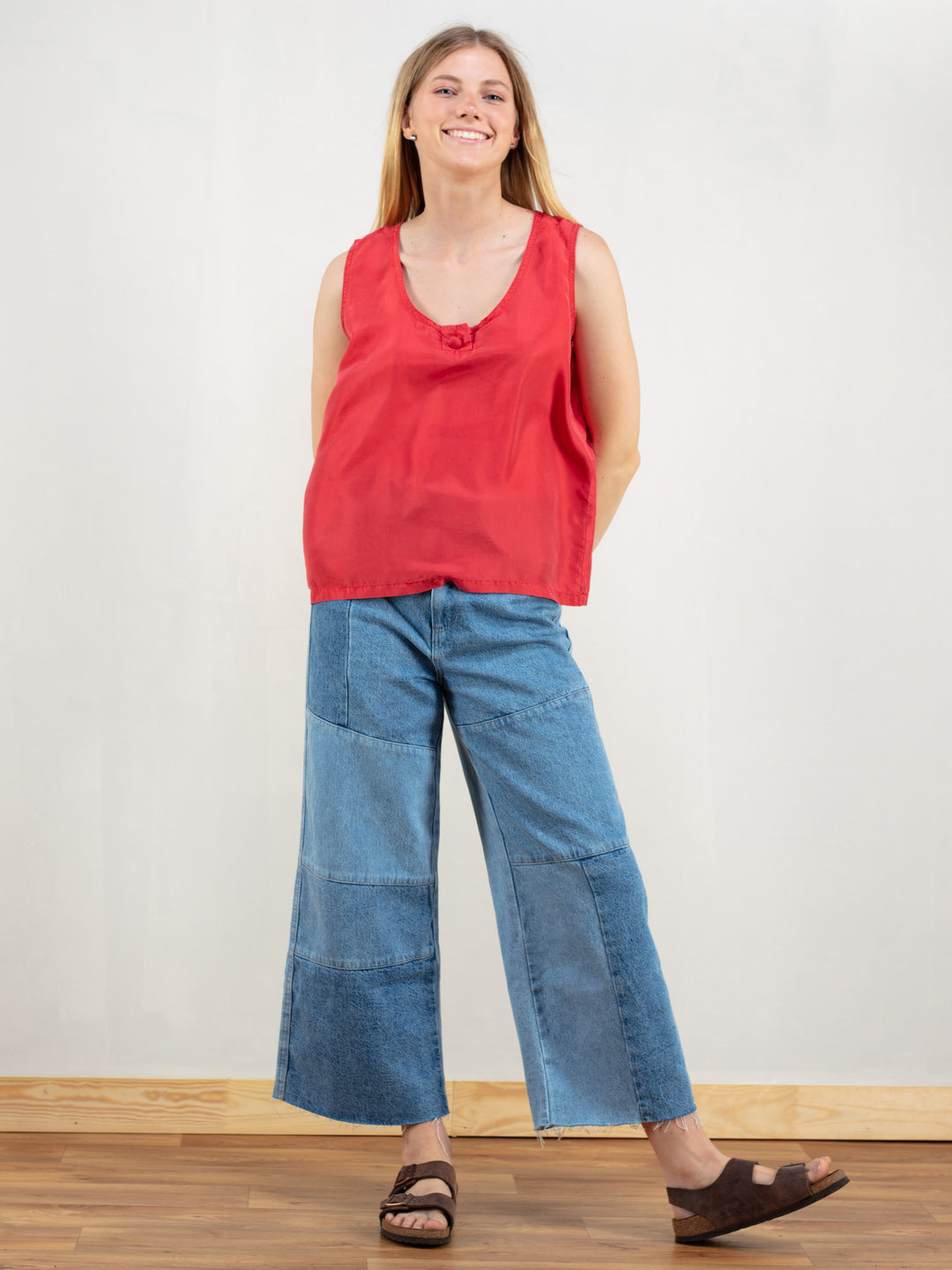 Vintage 90's Silk Women Top - NorthernGrip