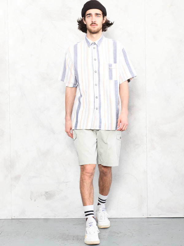 Vintage 90's Grey Men Cargo Shorts - NorthernGrip