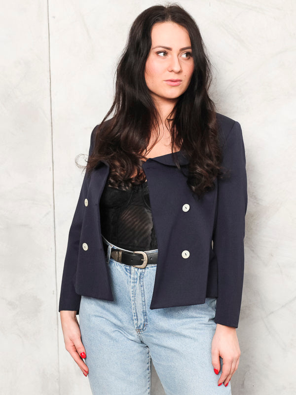 Vintage 90's Women Blue Women Blazer - NorthernGrip