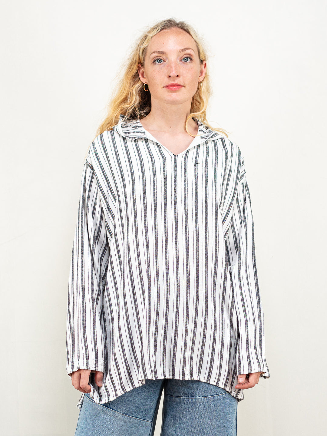 Vintage 90's Women Hooded Shirt - NorthernGrip