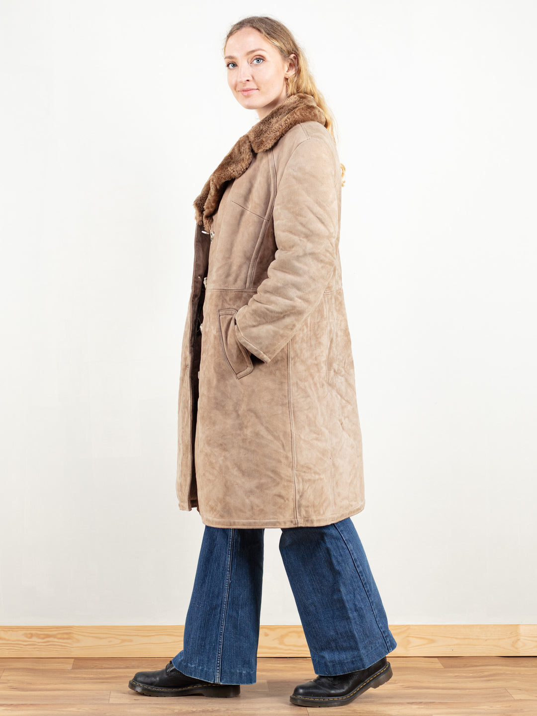 Vintage 70's Shearling Women Coat - NorthernGrip