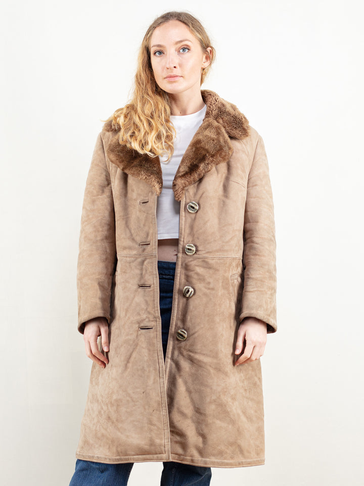 Vintage 70's Shearling Women Coat - NorthernGrip