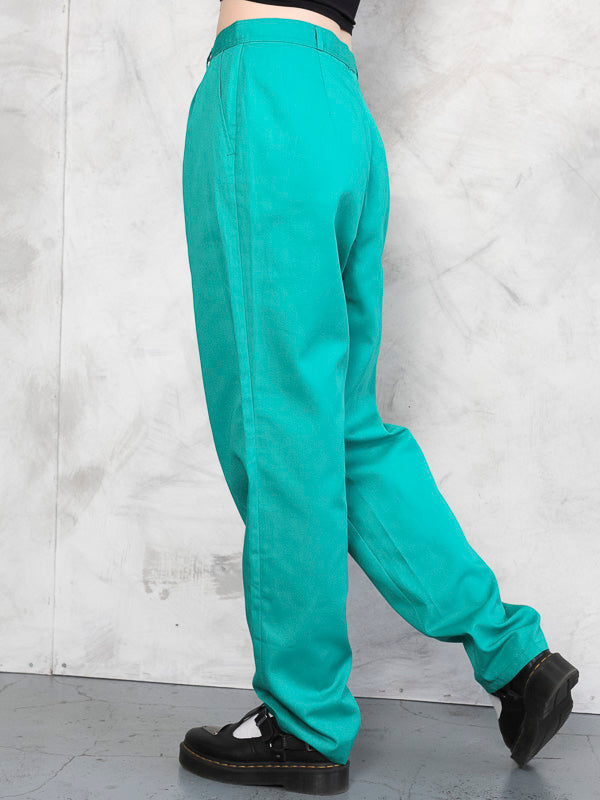 Vintage Women Green 80's Pants - NorthernGrip