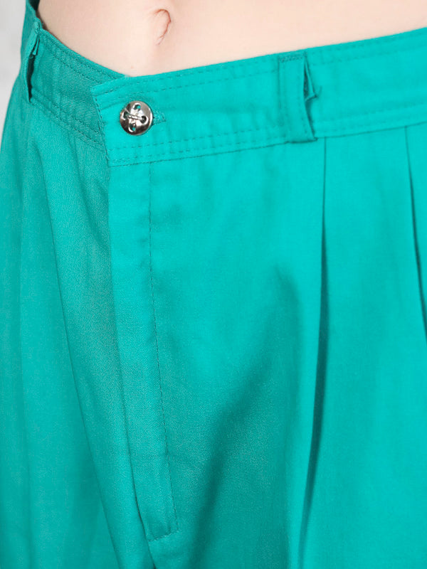 Vintage Women Green 80's Pants - NorthernGrip