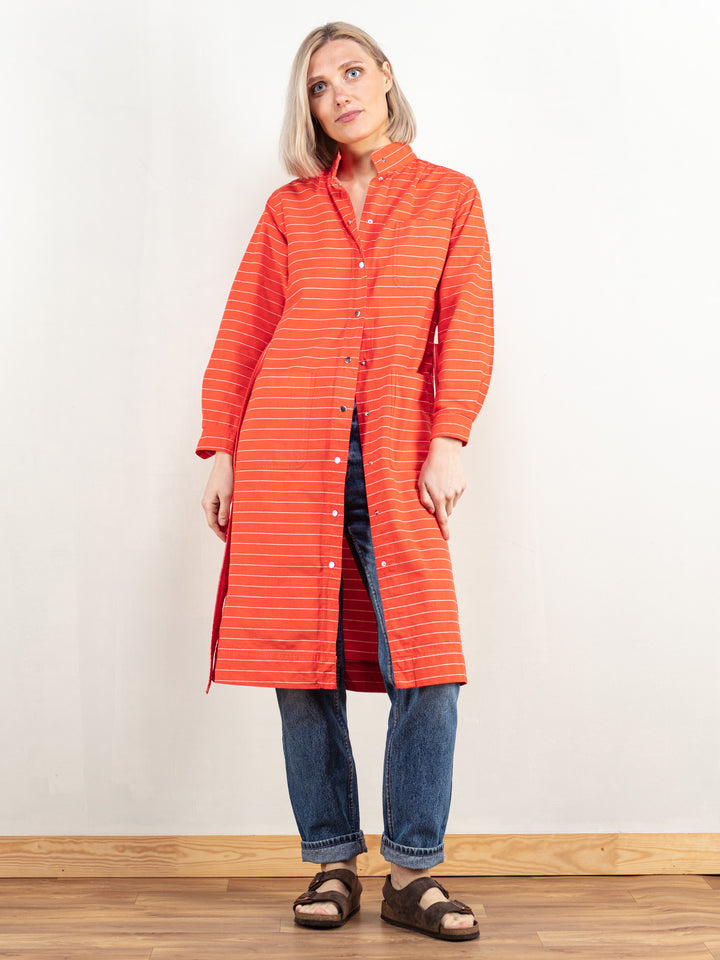 Vintage Women 90's Striped Dress - NorthernGrip